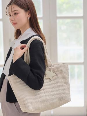 マザーズバッグ・ママバッグ|犬印本舗　コットンヌビ　マザーズトート　ポーチ付|ベージュ