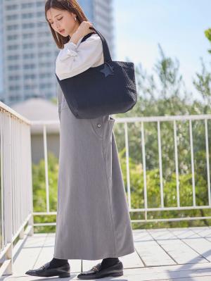 マザーズバッグ・ママバッグ|犬印本舗　コットンヌビ　マザーズトート　ポーチ付|ブラック