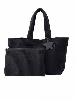 マザーズバッグ・ママバッグ|犬印本舗　コットンヌビ　マザーズトート　ポーチ付|ブラック