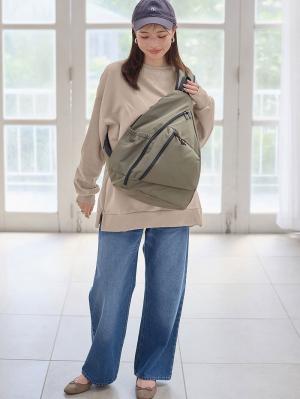 マザーズバッグ・ママバッグ|UNIVERSAL OVERALLユニバーサルオーバーオール　おにぎりワンショルダー　マザーズ|カーキ