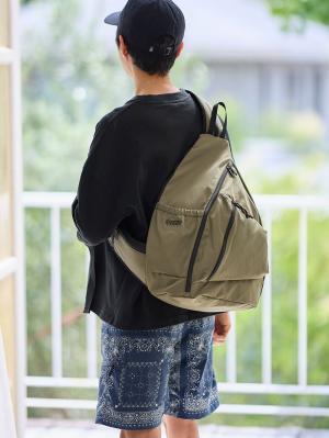 マザーズバッグ・ママバッグ|UNIVERSAL OVERALLユニバーサルオーバーオール　おにぎりワンショルダー　マザーズ|カーキ