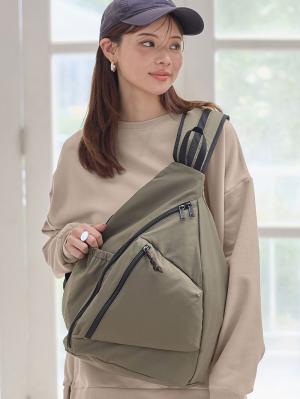 マザーズバッグ・ママバッグ|UNIVERSAL OVERALLユニバーサルオーバーオール　おにぎりワンショルダー　マザーズ|カーキ