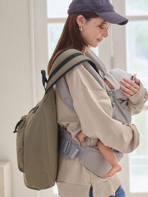 マザーズバッグ・ママバッグ|UNIVERSAL OVERALLユニバーサルオーバーオール　おにぎりワンショルダー　マザーズ|カーキ