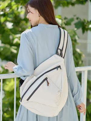 マザーズバッグ・ママバッグ|UNIVERSAL OVERALLユニバーサルオーバーオール　おにぎりワンショルダー　マザーズ|グレーベージュ