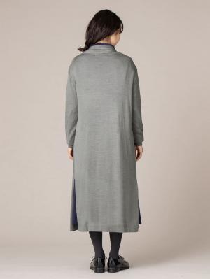 マタニティ トップス|サイドスリットロングトッパーカーディガン　マタニティ・授乳服【出産後も長く使える】