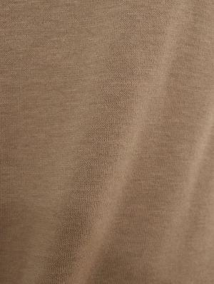 アウトレット|袖バルーンニットソーワンピース　マタニティ・授乳服