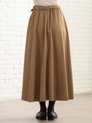 マタニティ スカート|【産前産後】トレンチスカート