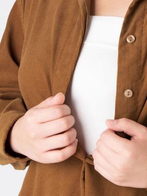 アウトレット|シャツコールワンピース　マタニティ・授乳服