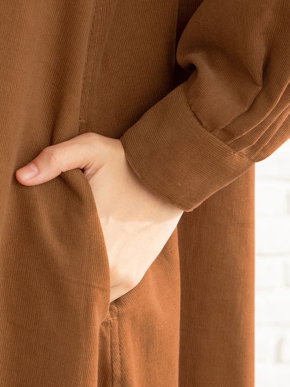 アウトレット|シャツコールワンピース　マタニティ・授乳服