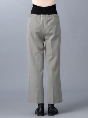 マタニティ パンツ|【産前産後対応】センタープレスイージーパンツ【出産後も長く使える】