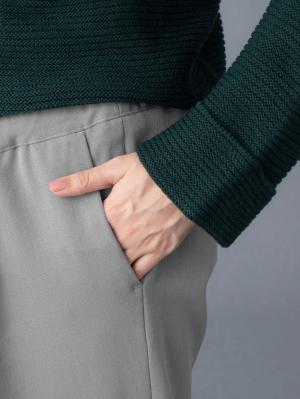 マタニティ パンツ|【産前産後対応】センタープレスイージーパンツ【出産後も長く使える】