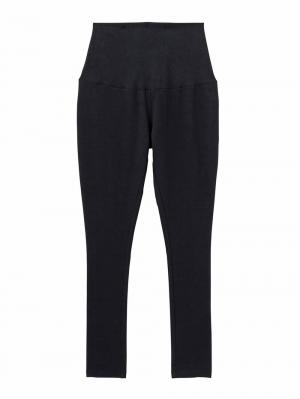 マタニティ パジャマ・ルームウェア|【授乳口付】ふんわりパイル裏起毛ドロストワンピ×産後も使えるレギンスパジャマセット|パープル