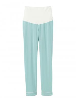 マタニティ パジャマ・ルームウェア|【授乳しやすい】【産前産後対応】やわらかスムースシャツパジャマ（産後も使えるパンツ付）