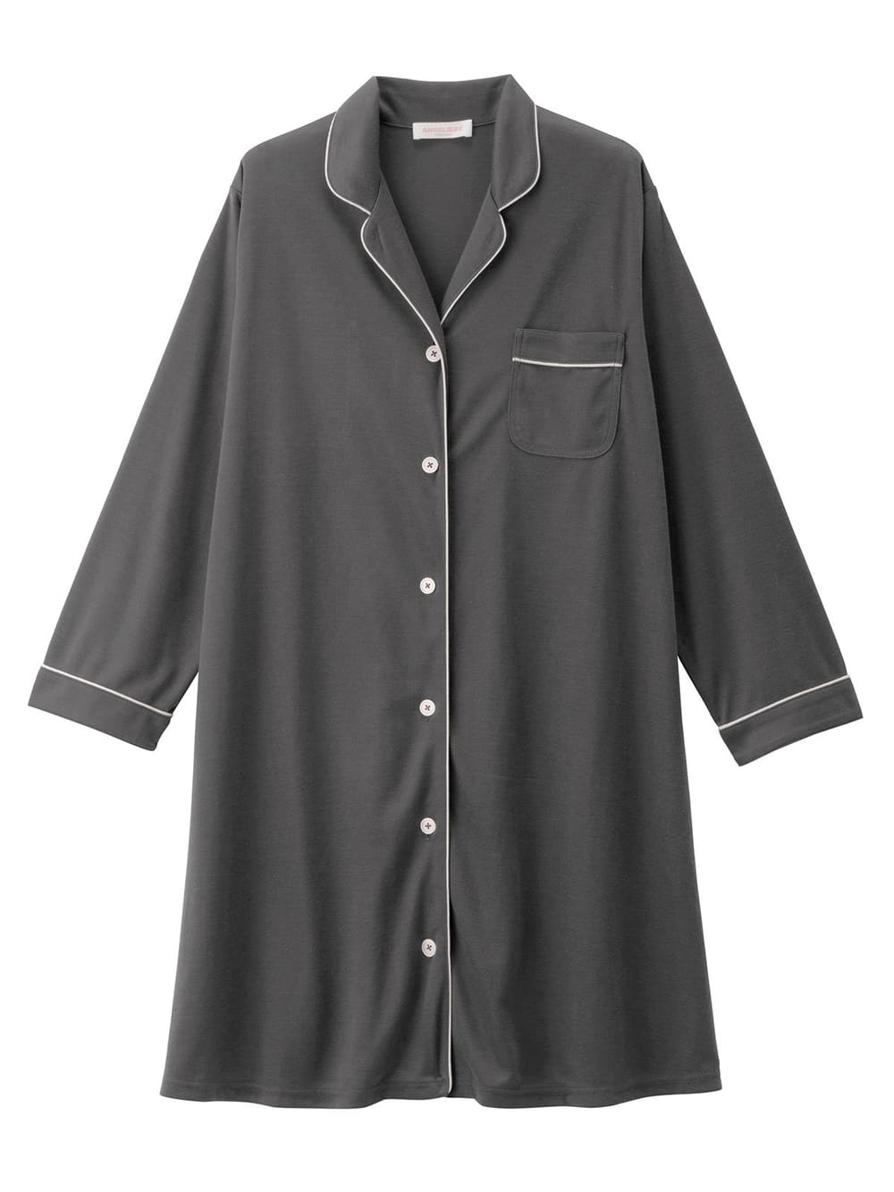 マタニティ パジャマ・ルームウェア|【授乳しやすい】【産前産後対応】やわらかスムースシャツパジャマ（産後も使えるパンツ付）