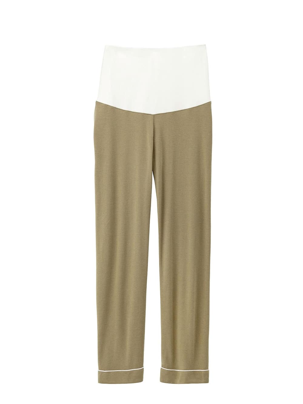 マタニティ パジャマ・ルームウェア|【授乳しやすい】【産前産後対応】やわらかスムースシャツパジャマ（産後も使えるパンツ付）