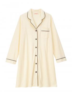 マタニティ パジャマ・ルームウェア|【授乳しやすい】【産前産後対応】やわらかスムースシャツパジャマ（産後も使えるパンツ付）