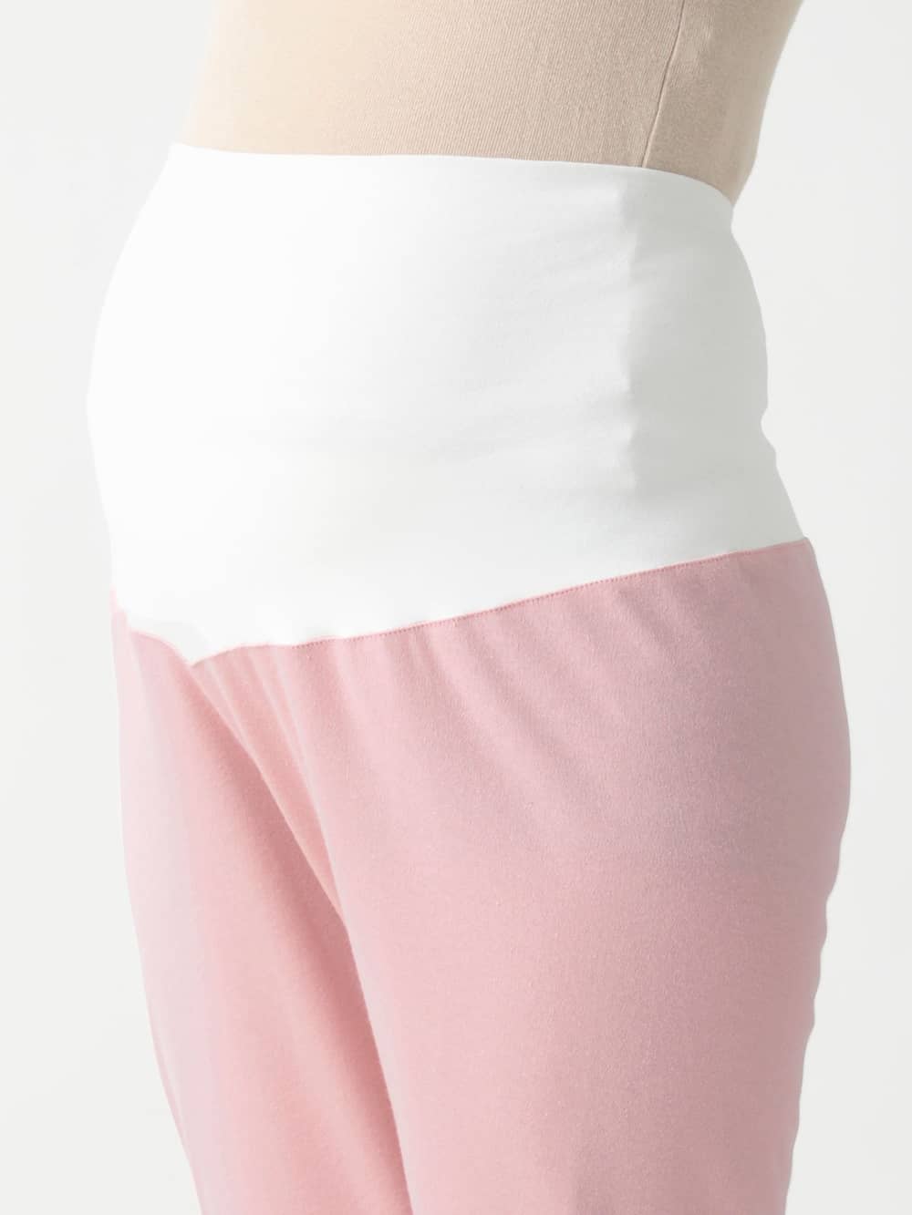 マタニティ パジャマ・ルームウェア|【授乳しやすい】【産前産後対応】やわらかスムースシャツパジャマ（産後も使えるパンツ付）