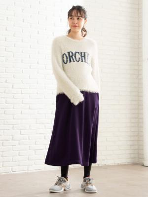 アウトレット|【産前産後対応】【極暖】裏シャギーフレアロングスカート【出産後も長く使える】