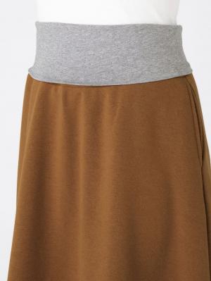 アウトレット|【産前産後対応】【極暖】裏シャギーフレアロングスカート【出産後も長く使える】