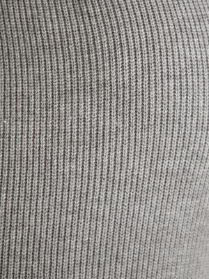 マタニティ ワンピース|片畦ニットタートルネックワンピース