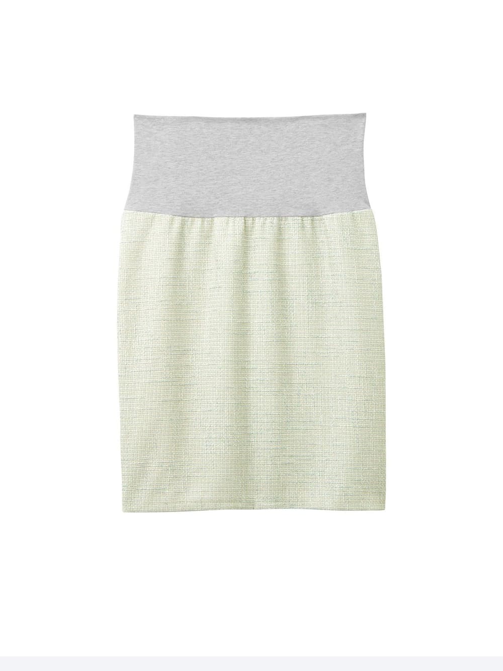 マタニティ ワンピース|ツィードトップス＆産前産後対応スカートセットアップ　マタニティ・授乳服【出産後も長く使える】