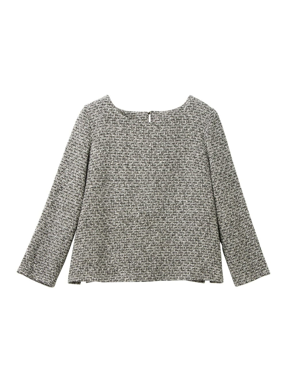 マタニティ ワンピース|ツィードトップス＆産前産後対応スカートセットアップ　マタニティ・授乳服【出産後も長く使える】