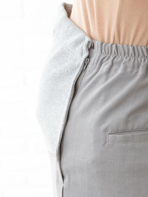 マタニティ パンツ|P・パンツ　TRストレッチセンタープレスストレート