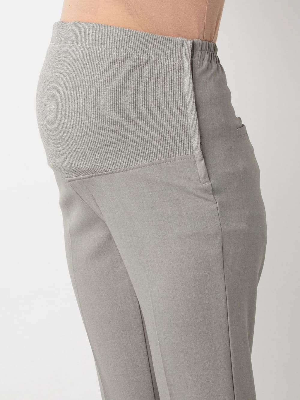 マタニティ パンツ|P・パンツ　TRストレッチセンタープレステーパード