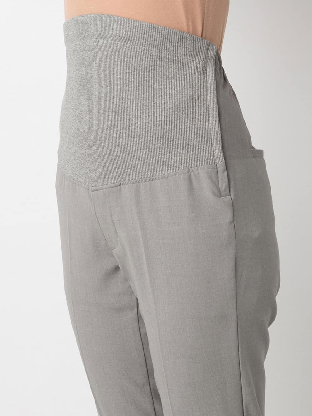 マタニティ パンツ|P・パンツ　TRストレッチセンタープレステーパード