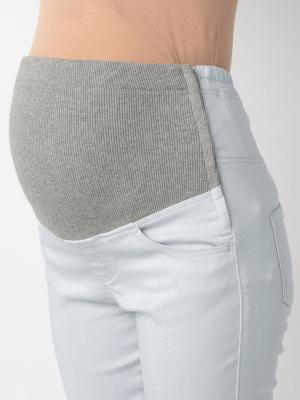 マタニティ パンツ|【マタニティ・授乳服】P・パンツ　ベビースキンカラーストレッチシガレット