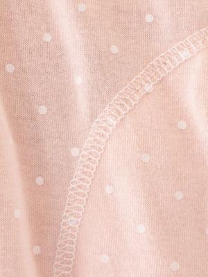 マタニティ パジャマ・ルームウェア|mutti ei(ムッティアイ)【授乳口付】天竺水玉プリントネグリジェ