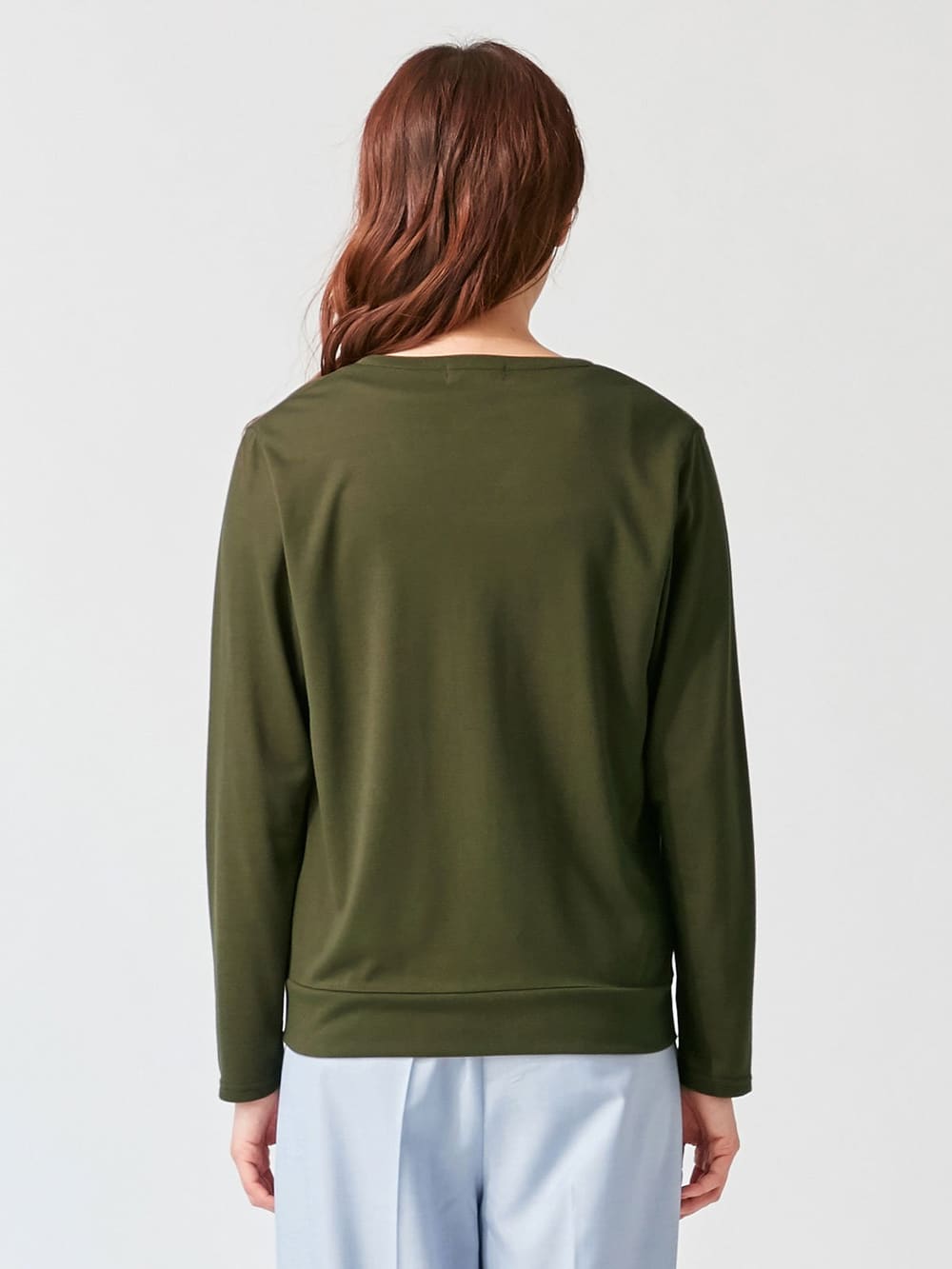 マタニティ トップス|ain（アイン）Vネックカーディガン（汗染み防止加工）　マタニティ・授乳服【出産後も長く使える】