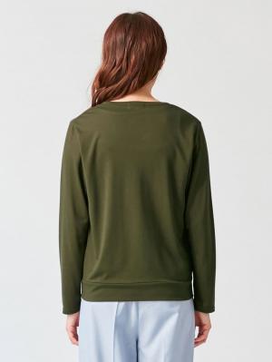 マタニティ トップス|ain（アイン）Vネックカーディガン（汗染み防止加工）　マタニティ・授乳服【出産後も長く使える】