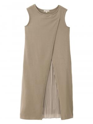 【マタニティ・授乳服】Vicente for mom（ヴィセンテフォーマム）フロントプリーツワンピース【出産後も長く使える】29152