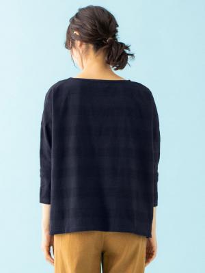 マタニティ トップス|ビッグシルエット七分袖トップス マタニティ・授乳服【出産後も長く使える】