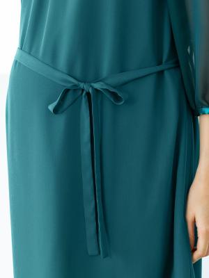 マタニティ ワンピース|シアーソフトIラインワンピース　マタニティ・授乳服【出産後も長く使える】