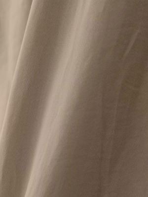 マタニティ ワンピース|八分袖ビンテージサテンギャザーロングワンピース　マタニティ・授乳服【出産後も長く使える】