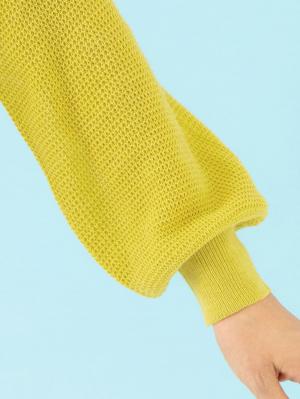 マタニティ トップス|12Gワッフル編Vカーディガン　マタニティ・授乳服【出産後も長く使える】