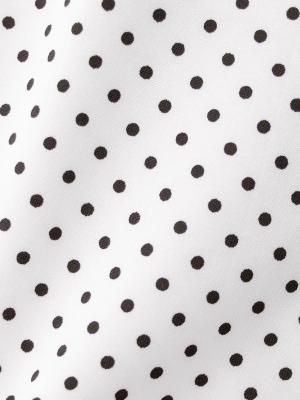 マタニティ トップス|ドットボリュームスリーブブラウス　マタニティ・授乳服【出産後も長く使える】