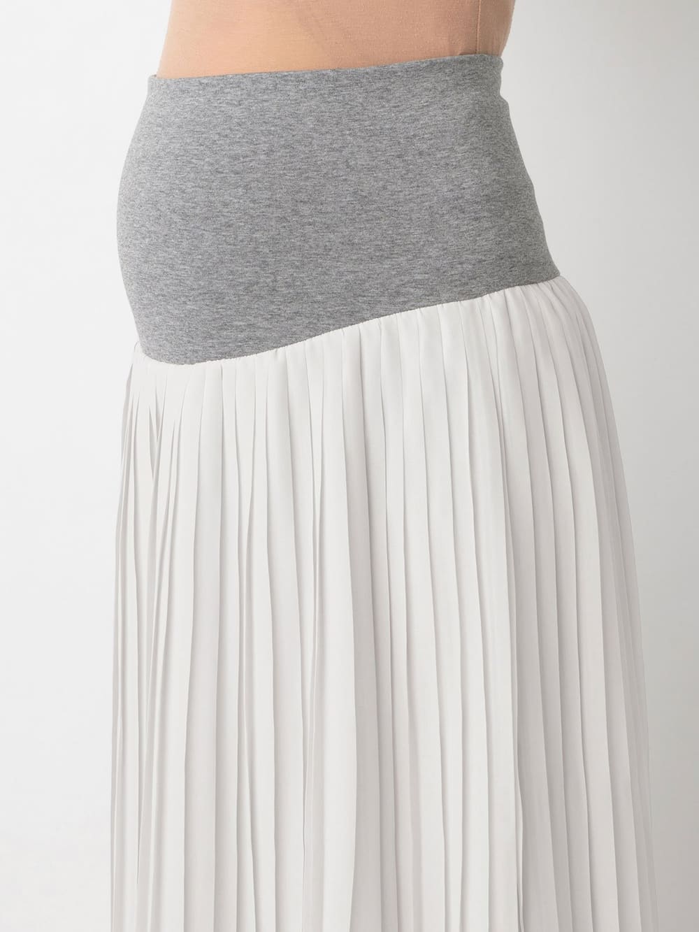マタニティ スカート|【産前産後対応】シフォンプリーツスカート【出産後も長く使える】