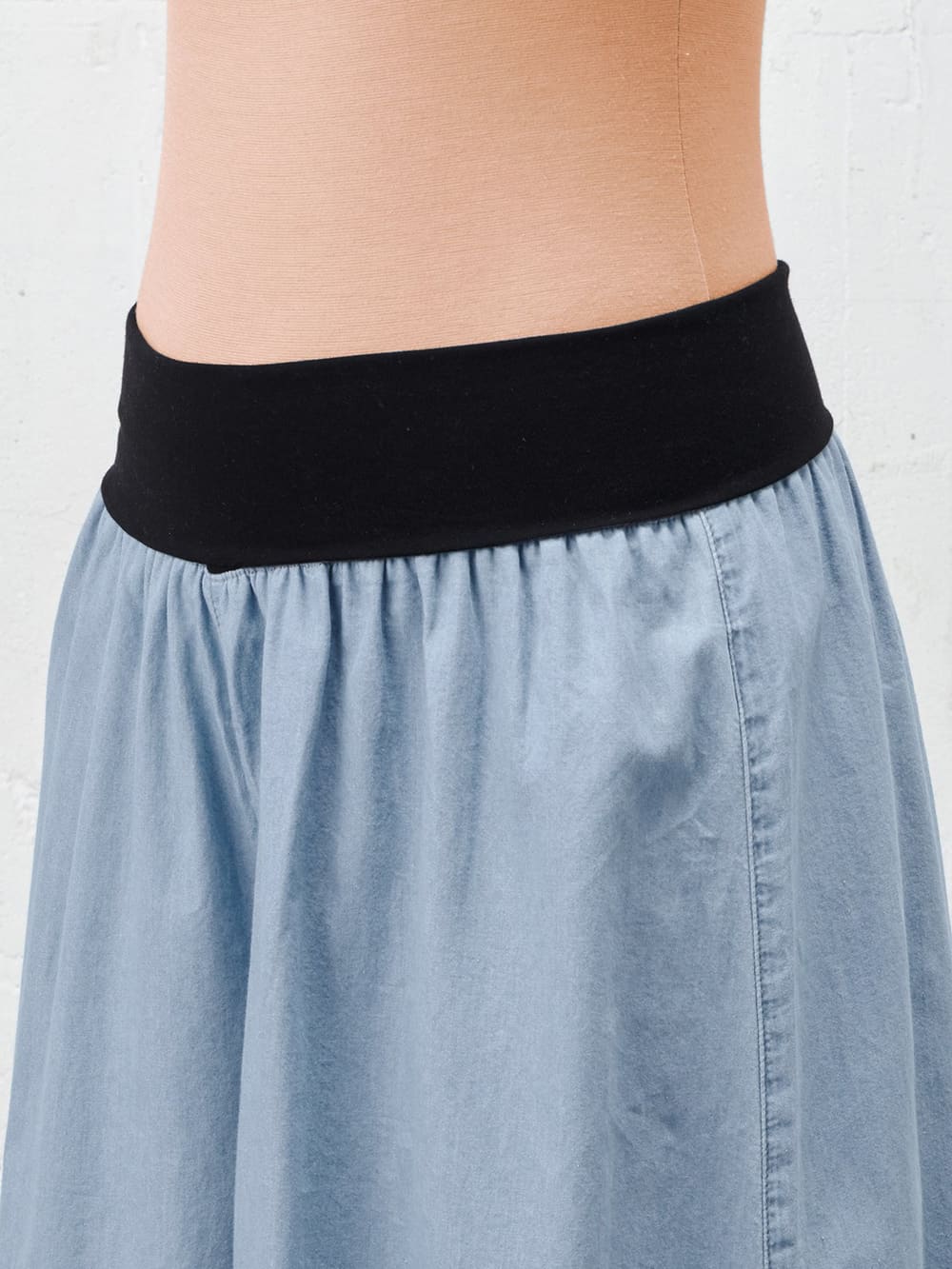 マタニティ パンツ|【産前産後対応】【2レングス展開】ライトオンスデニムスカンツ【出産後も長く使える】