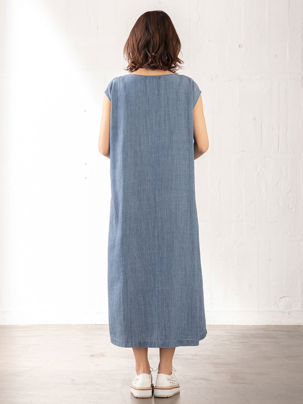 マタニティ ワンピース|【2レングス展開】リネン麻ドロップショルダーワンピース マタニティ・授乳服【出産後も長く使える】
