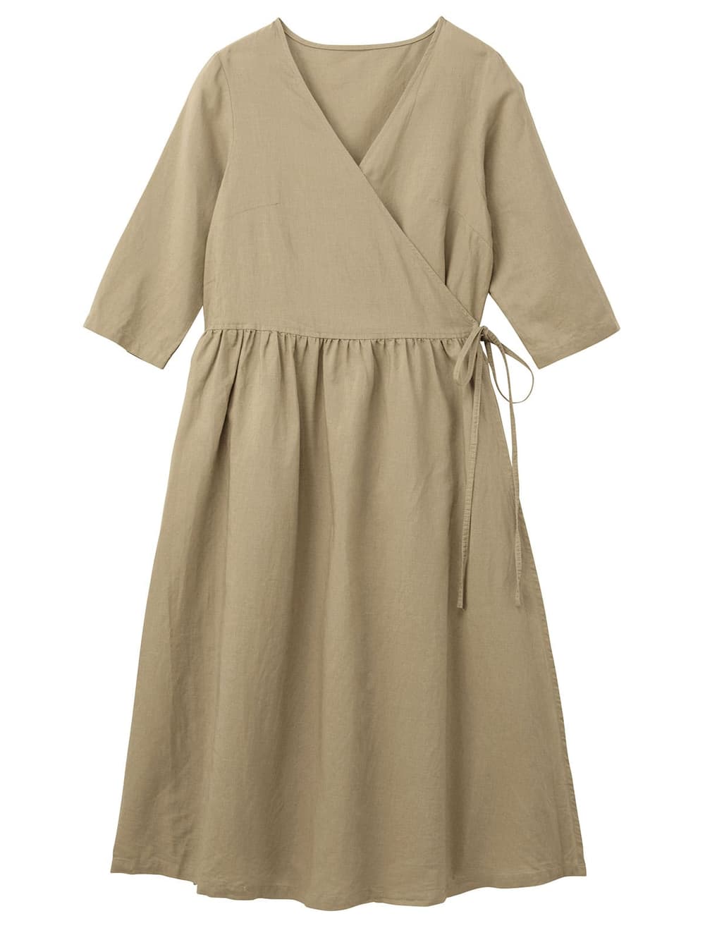 授乳しやすい 麻混カシュクールワンピース マタニティ 授乳服の専門通販 エンジェリーベ おしゃれで機能的なマタニティ 授乳服が揃うエンジェリーベ マタニティインナーも豊富に取り扱ってます エンジェリーベ 公式オンラインショップ