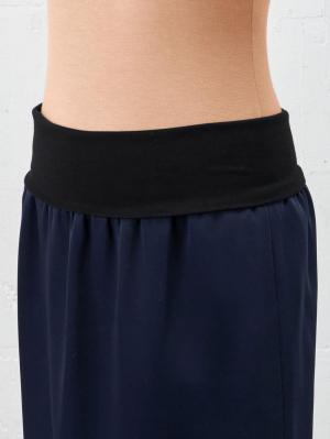 マタニティ ワンピース|【マタニティ・授乳服】【セット】プルオーバートップス&スカートセットアップ【出産後も長く使える】