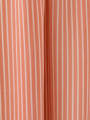 マタニティ スカート|【産前産後対応】シフォンストライプギャザースカート【出産後も長く使える】