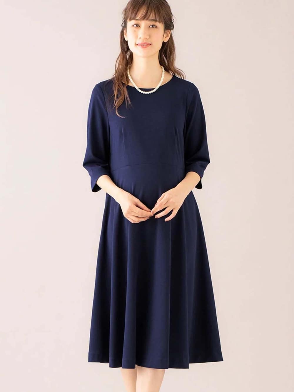 授乳口付 フレアワンピース マタニティウェア 授乳服通販 エンジェリーベ 公式 授乳口付 フレアワンピース マタニティウェア 授乳服通販 エンジェリーベ 公式