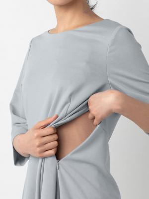 マタニティ ワンピース|フレアワンピース　マタニティ・授乳服【出産後も長く使える】