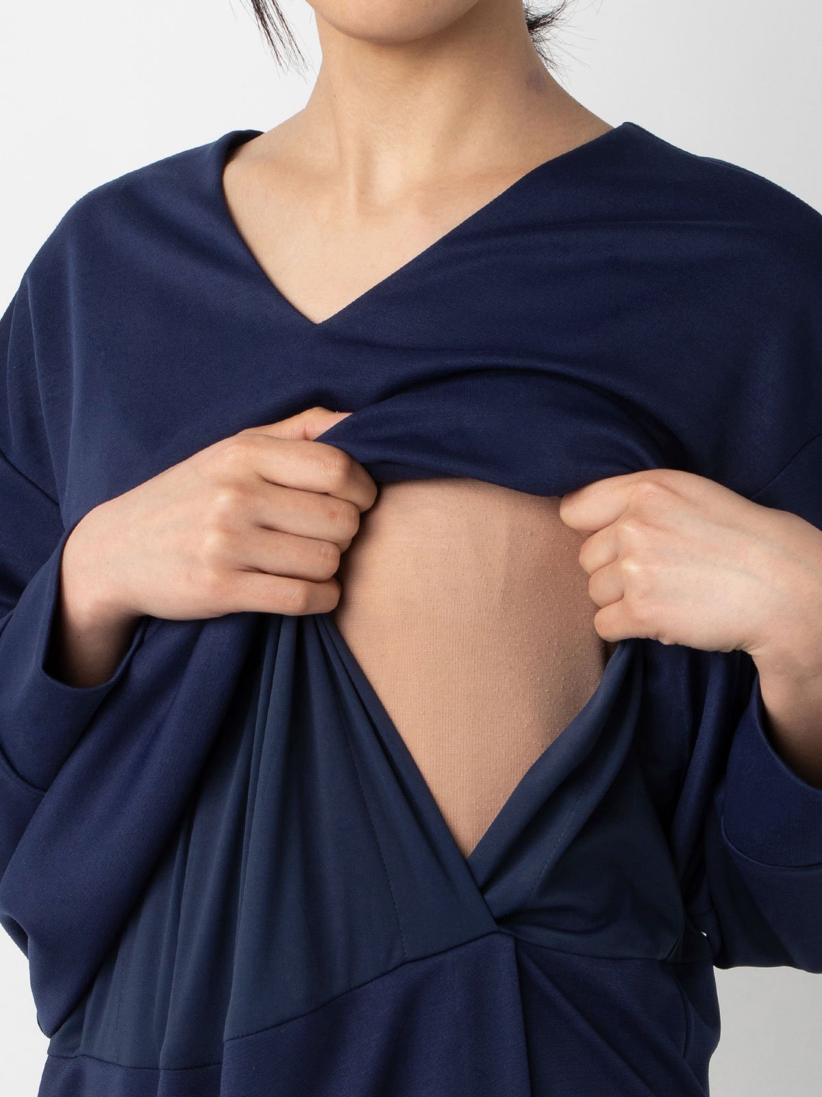産前産後対応 Vネックドッキングワンピース エンジェリーベ マタニティウェア 授乳服通販 エンジェリーベ 公式 産前産後対応 Vネックドッキングワンピース エンジェリーベ マタニティウェア 授乳服通販 エンジェリーベ 公式