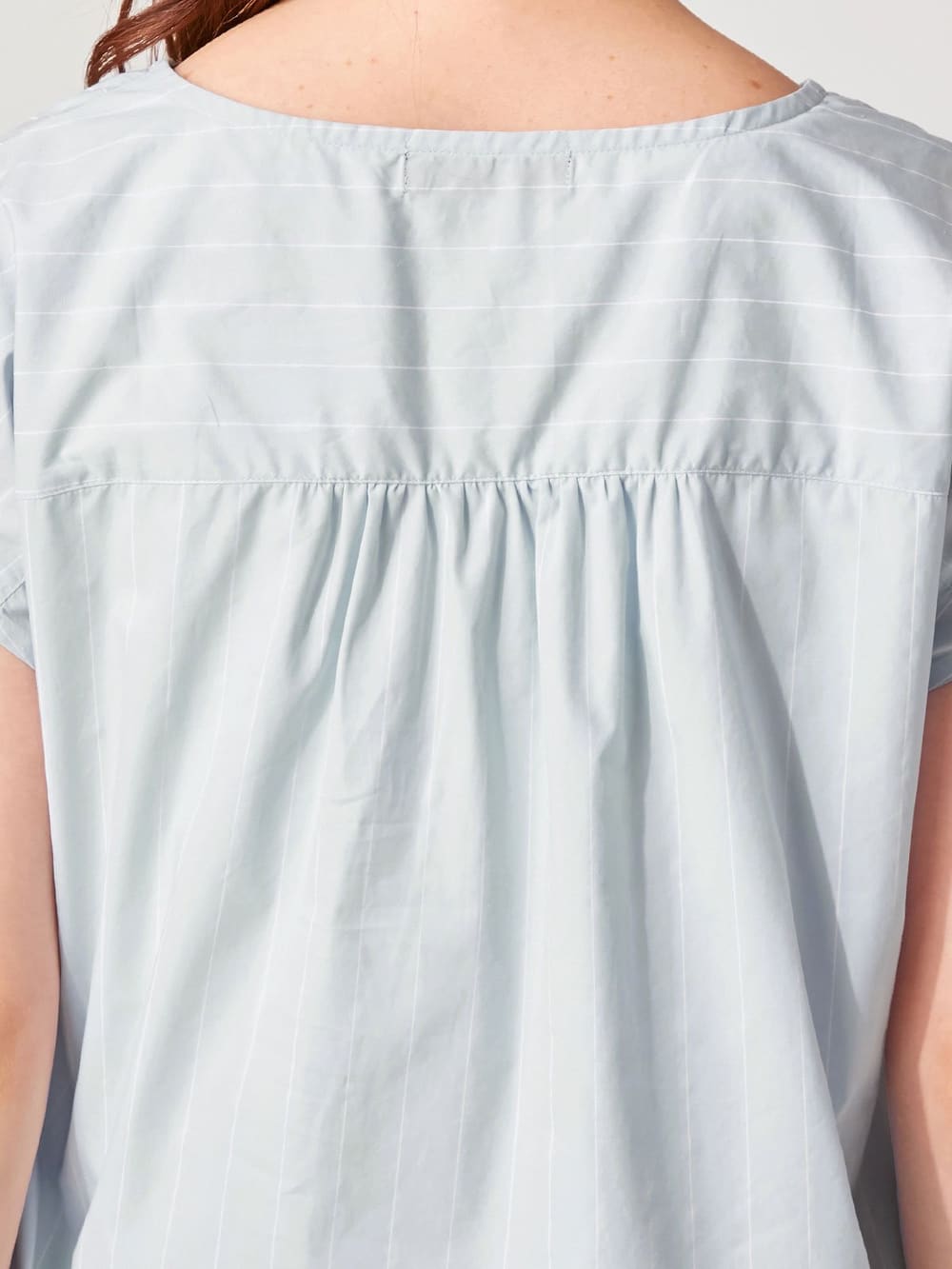 マタニティ トップス|【マタニティ・授乳服】コットンVネックトップス【出産後も長く使える】