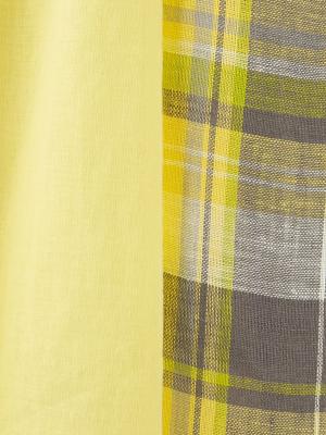 マタニティ スカート|【マタニティ・授乳服】【産前産後対応】リネンチェックラップ風スカート【出産後も長く使える】